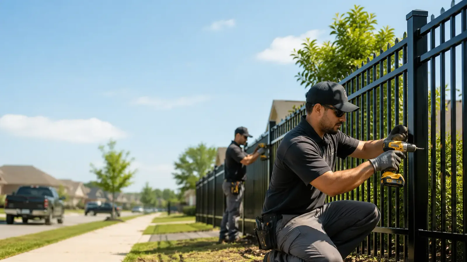 Metal Fence Installation in Pangburn, AR